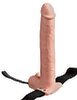 11'' Hollow Recharegeable Strap-on with Balls