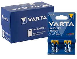 Batteri AAA 10x4-pack