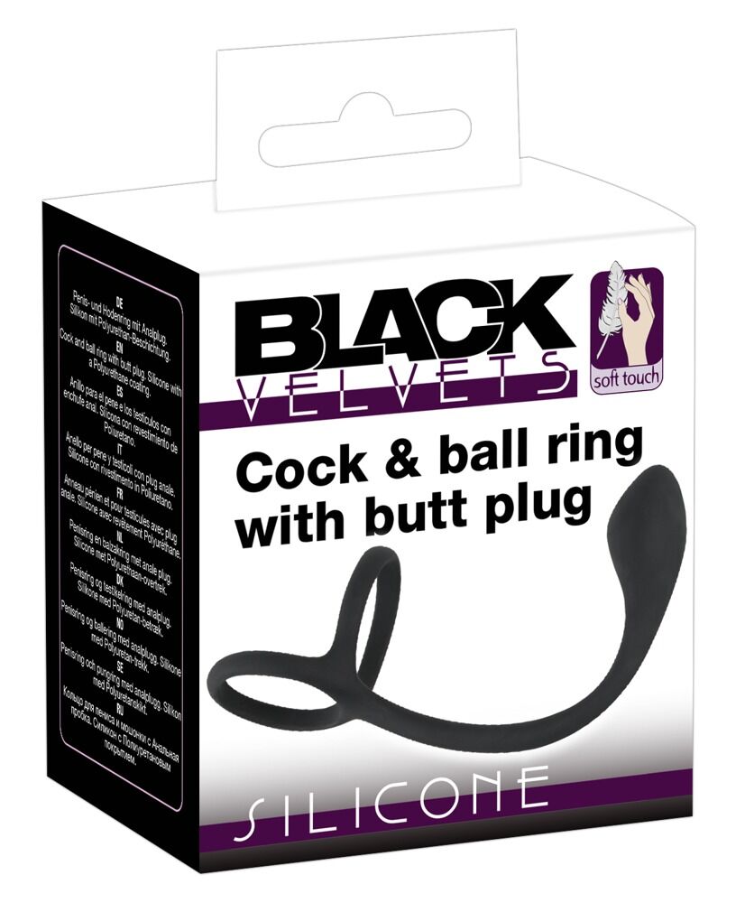 Cock & Ball Ring + Plug