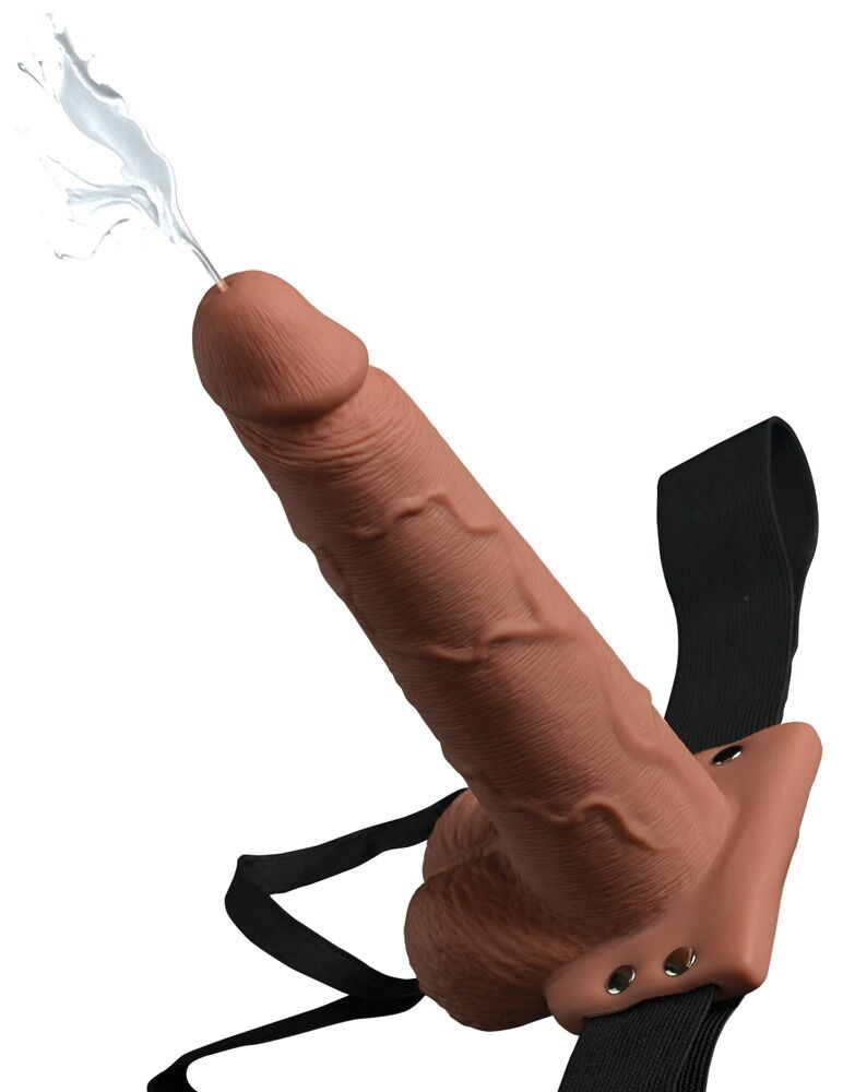 7,5'' Hollow Squirting Strap-on