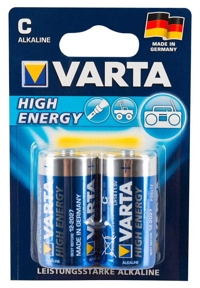 2 st. VARTA-batterier LR14