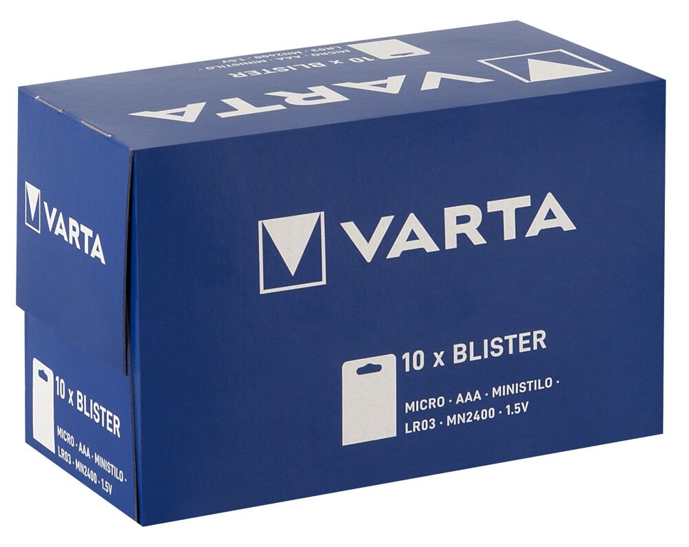 Batteri AAA 10x4-pack